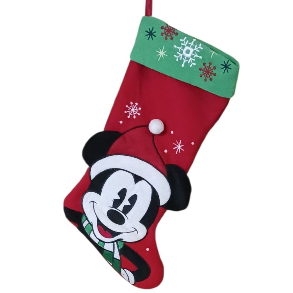Disney Christmas Stocking Featuring Mickey Mouse.